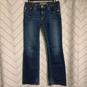Big Star Remy low rise boot cut jeans size 29R